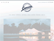 Tablet Screenshot of canvasunlimited.com